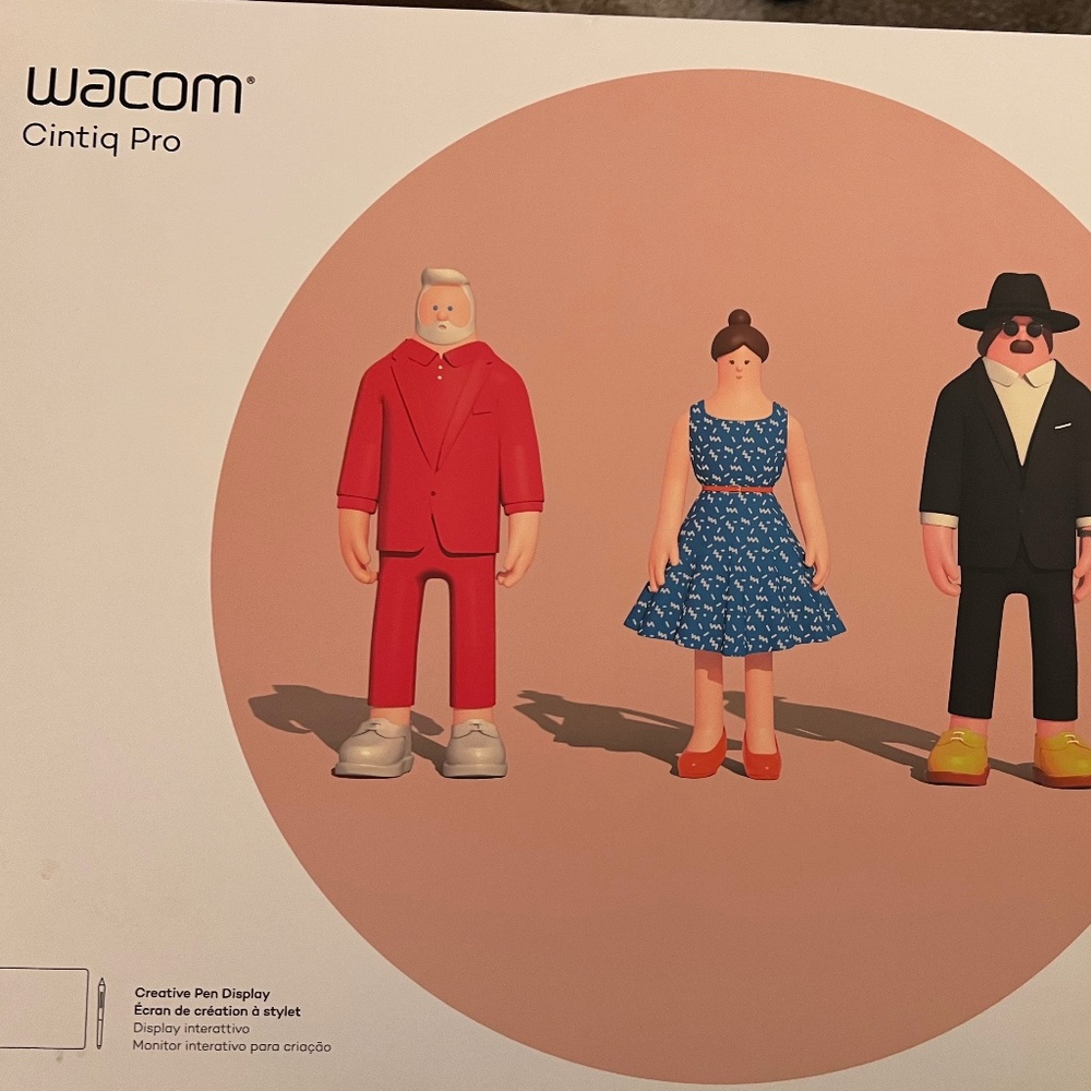 Wacom Cintiq Pro 16 4K Graphic Drawing Monitor with Pen